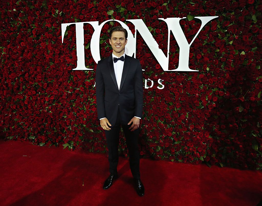 Actor Aaron Tveit attends the 70th Annual Tony Awards at The Beacon Theatre on June 12, 2016 in New York City.