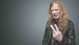 A picture of Megadeth frontman Dave Mustaine