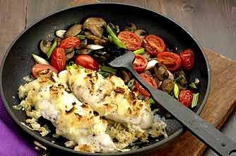 Monkfish pan-fry | Dinner Recipes | GoodtoKnow