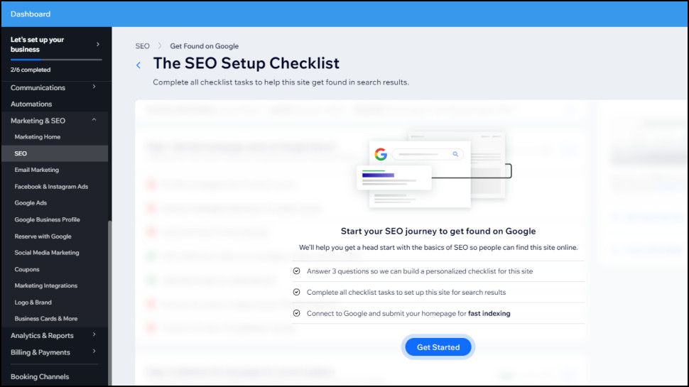 Wix SEO checklist