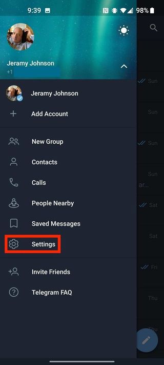 How Hide Phone Number Telegram 2