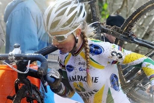 Pauline Ferrand-Prevot placed second