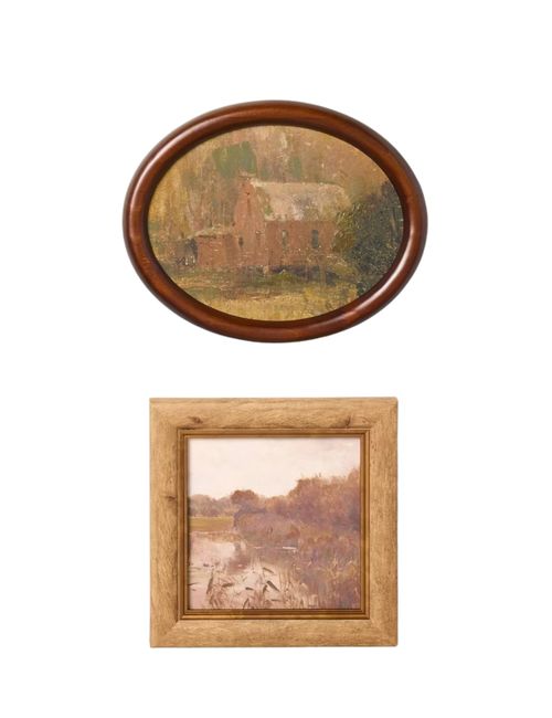 Set of 2 Fall Landscape Wall Art