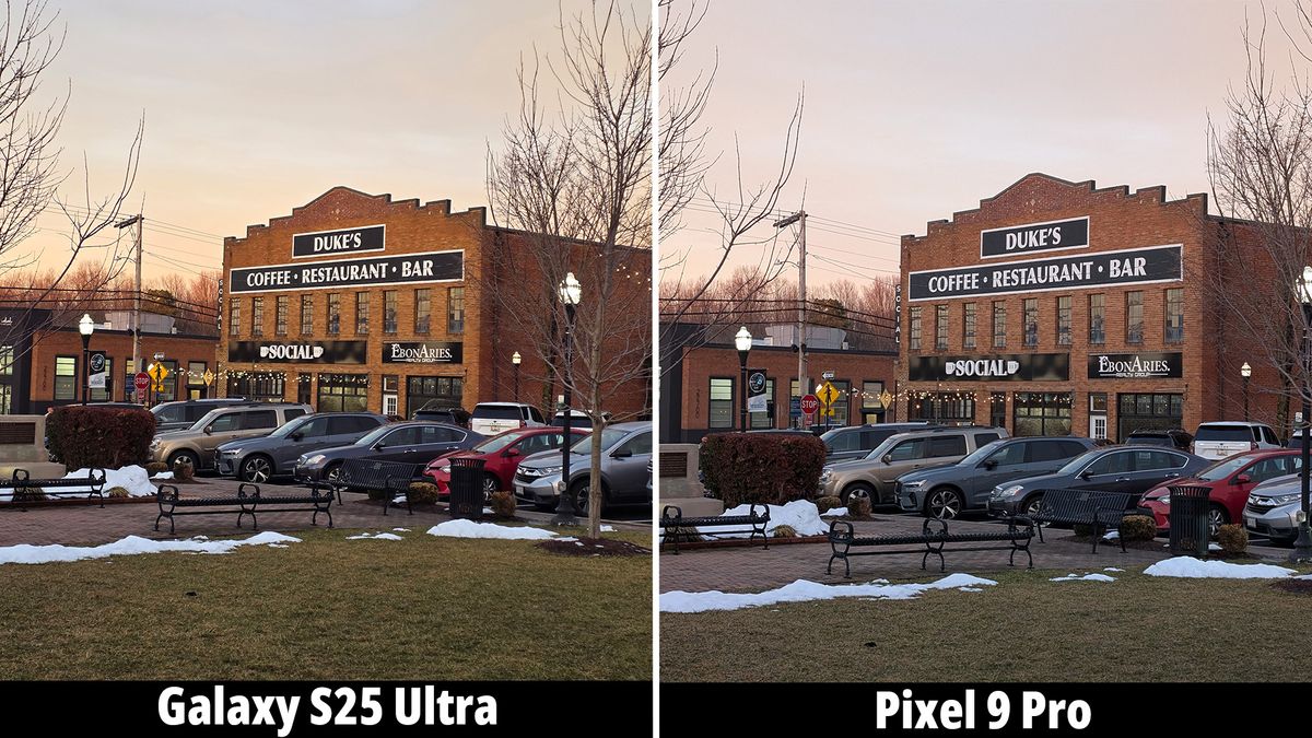 Samsung Galaxy S25 Ultra camera versus the Google Pixel 9 Pro
