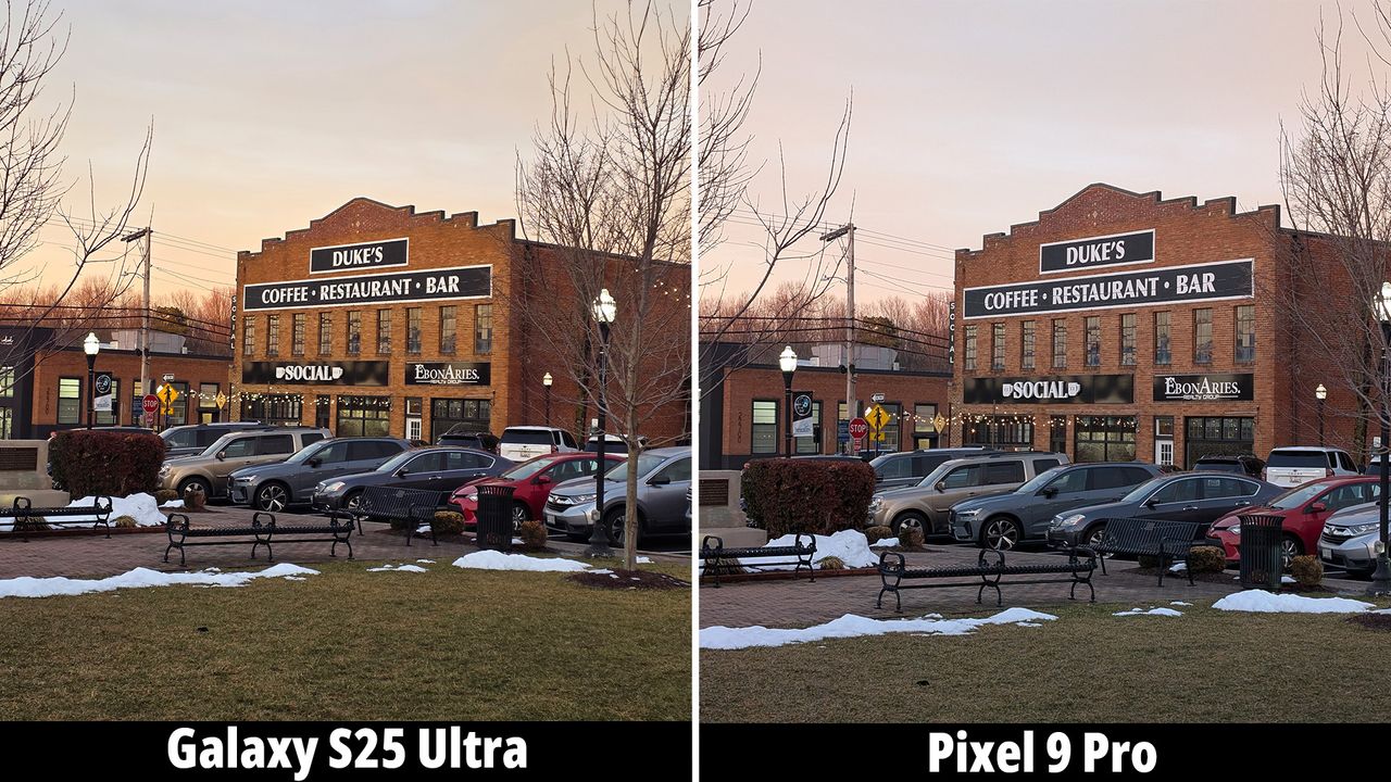 Samsung Galaxy S25 Ultra camera versus the Google Pixel 9 Pro
