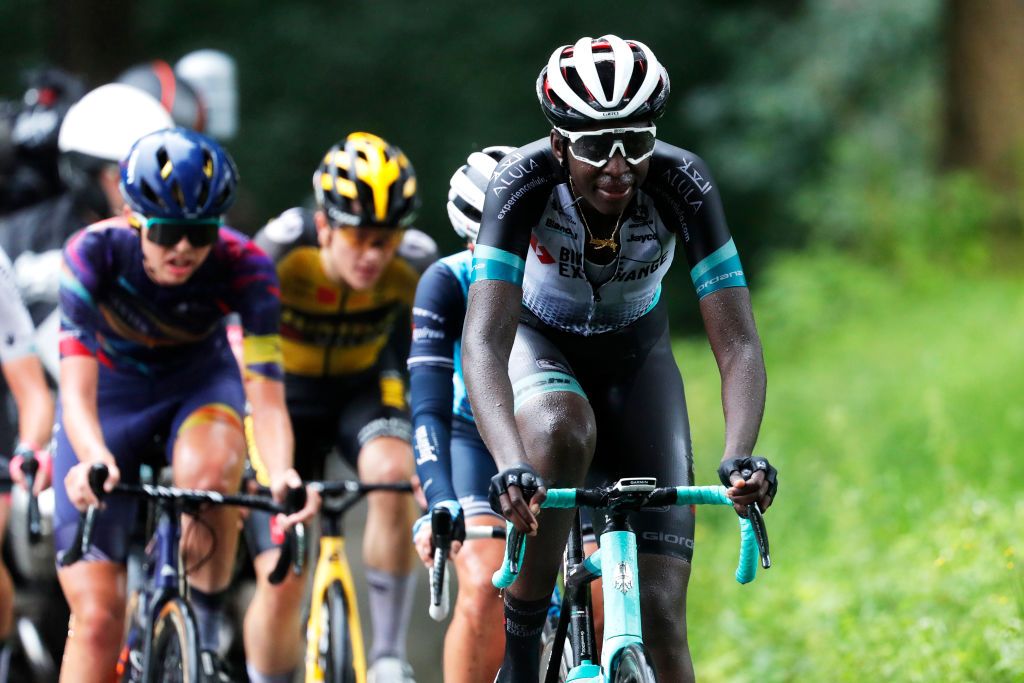 Teniel Campbell (BikeExchange) was in the break at the Simac Ladies Tour