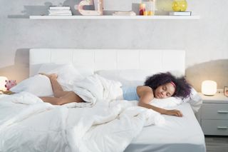 Woman sleeping