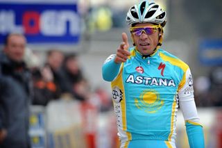 Alberto Contador (Astana) wins stage four of Paris-Nice