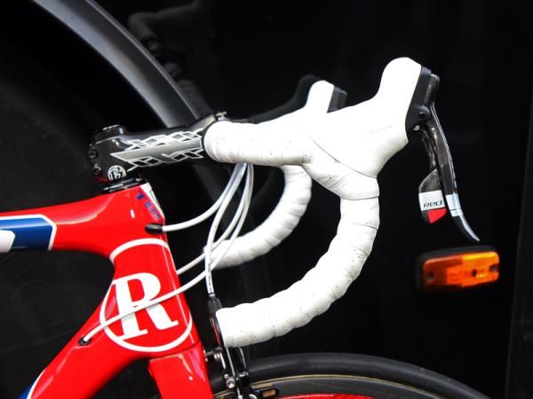 Ben King (RadioShack) gets white hoods and tape to go along with his US national champion theme.