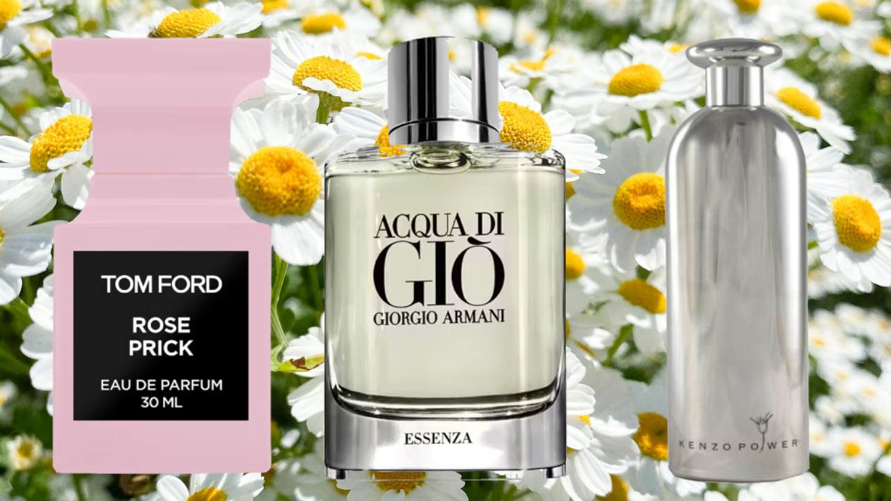 Floral fragrances for men