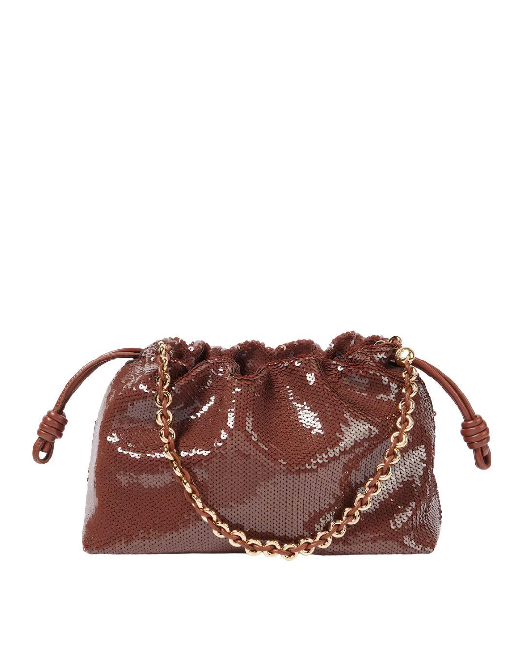 Loewe Flamenco Medium Sequined Clutch