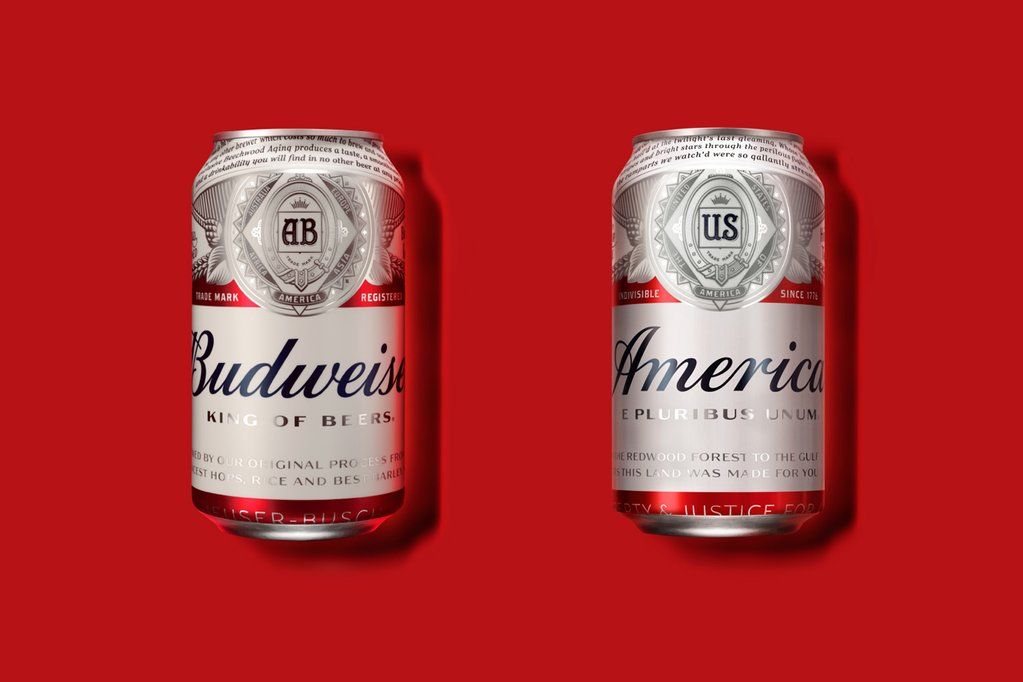 Budwiser will rename its beer &amp;quot;America&amp;quot;. 