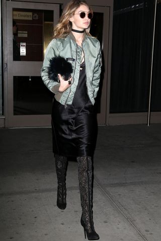 Gigi Hadid At New York Fashion Week
