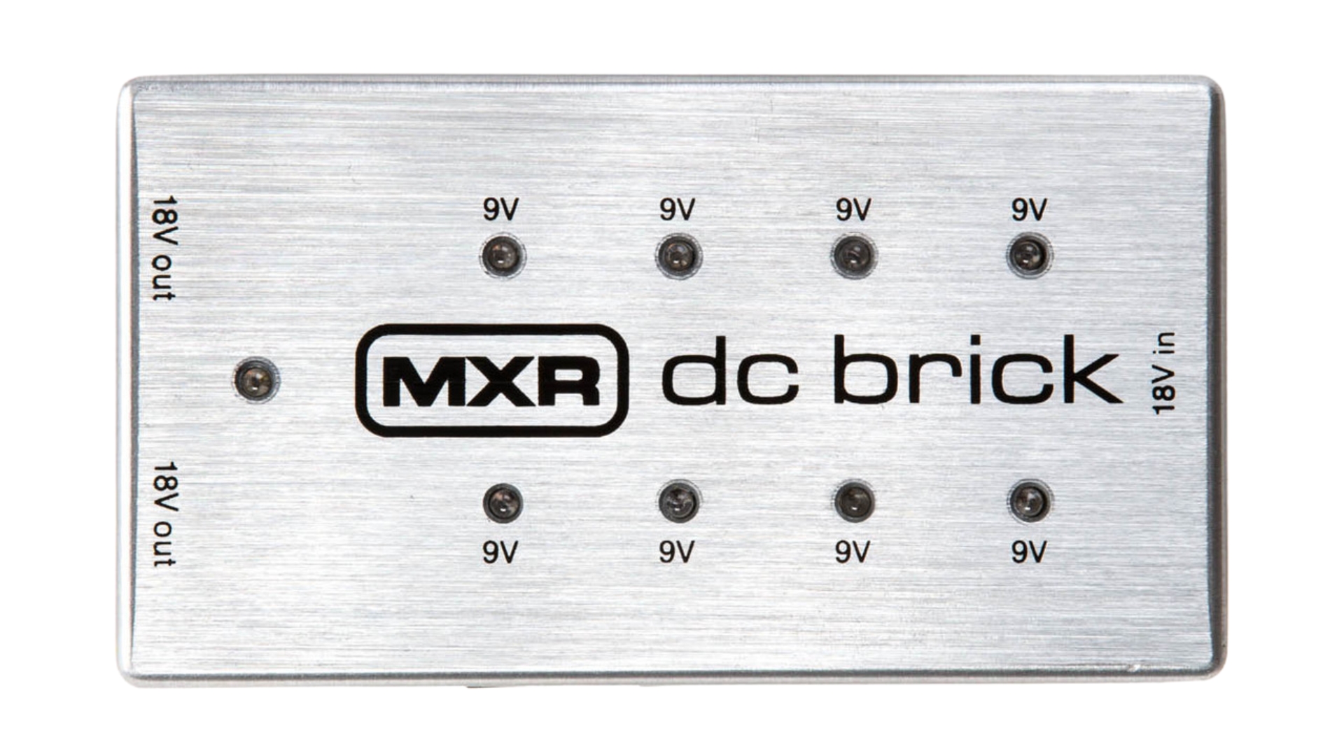 An MXR 237 DC Brick pedalboard power supply