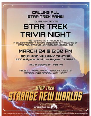 Star Trek Trivia Night