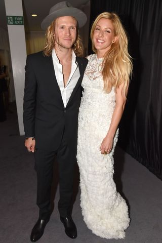 Ellie Goulding & Dougie Poynter at The GQ Men Of The Year Awards, 2014