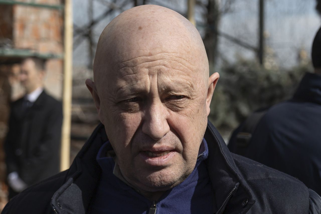 Wagner Group leader Yevgeny Prigozhin.