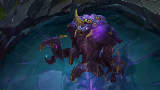 The new voidborn Rift Herald in League of Legends.