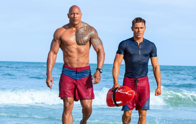 Baywatch Dwayne Johnson Zac Efron