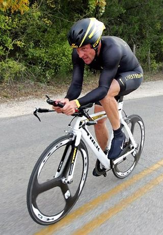 Armstrong hasn't done a 61km time trial yet, but will be the top favourite