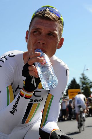 Tony Martin, HTC, Tour de France 2011 stage two TTT