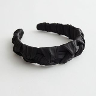 Black padded headband