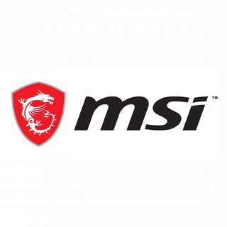 MSI logo on a white background. 