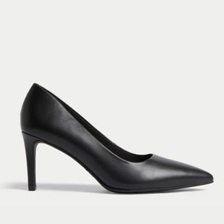 Black court shoes from M&S