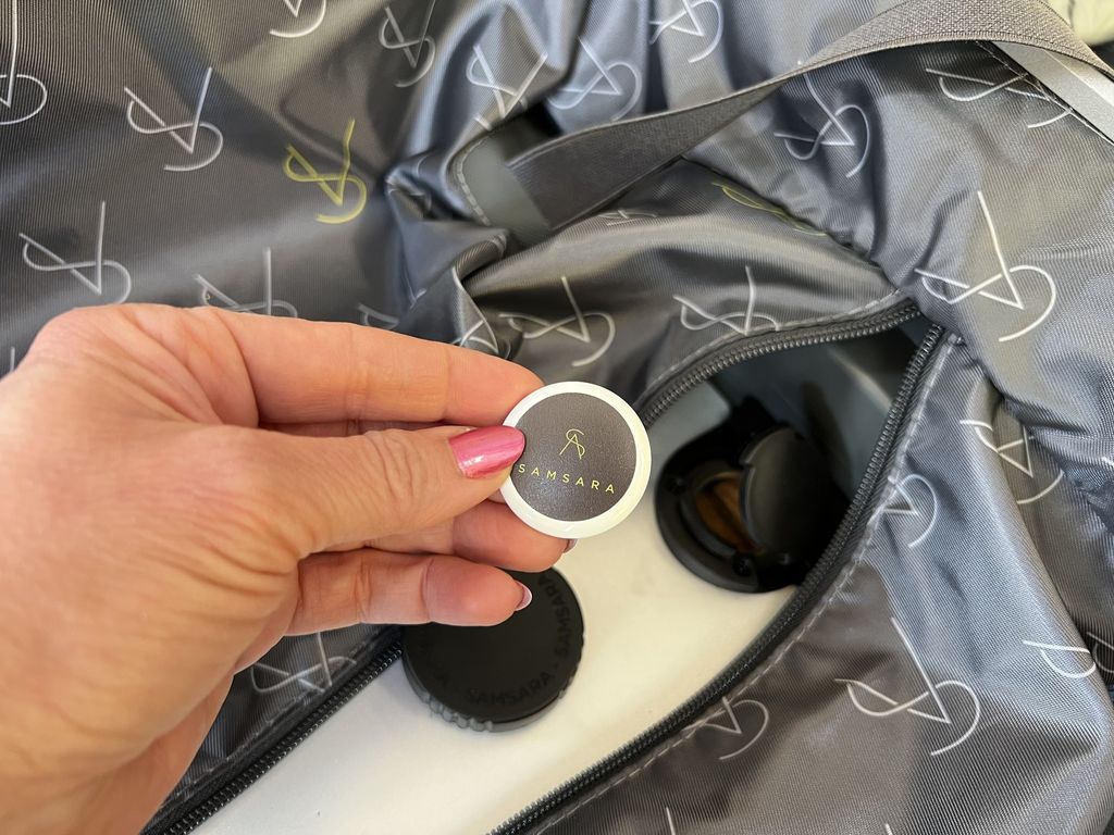 Samsara Tag Smart AirTag Luggage review Excellent trackable suitcase