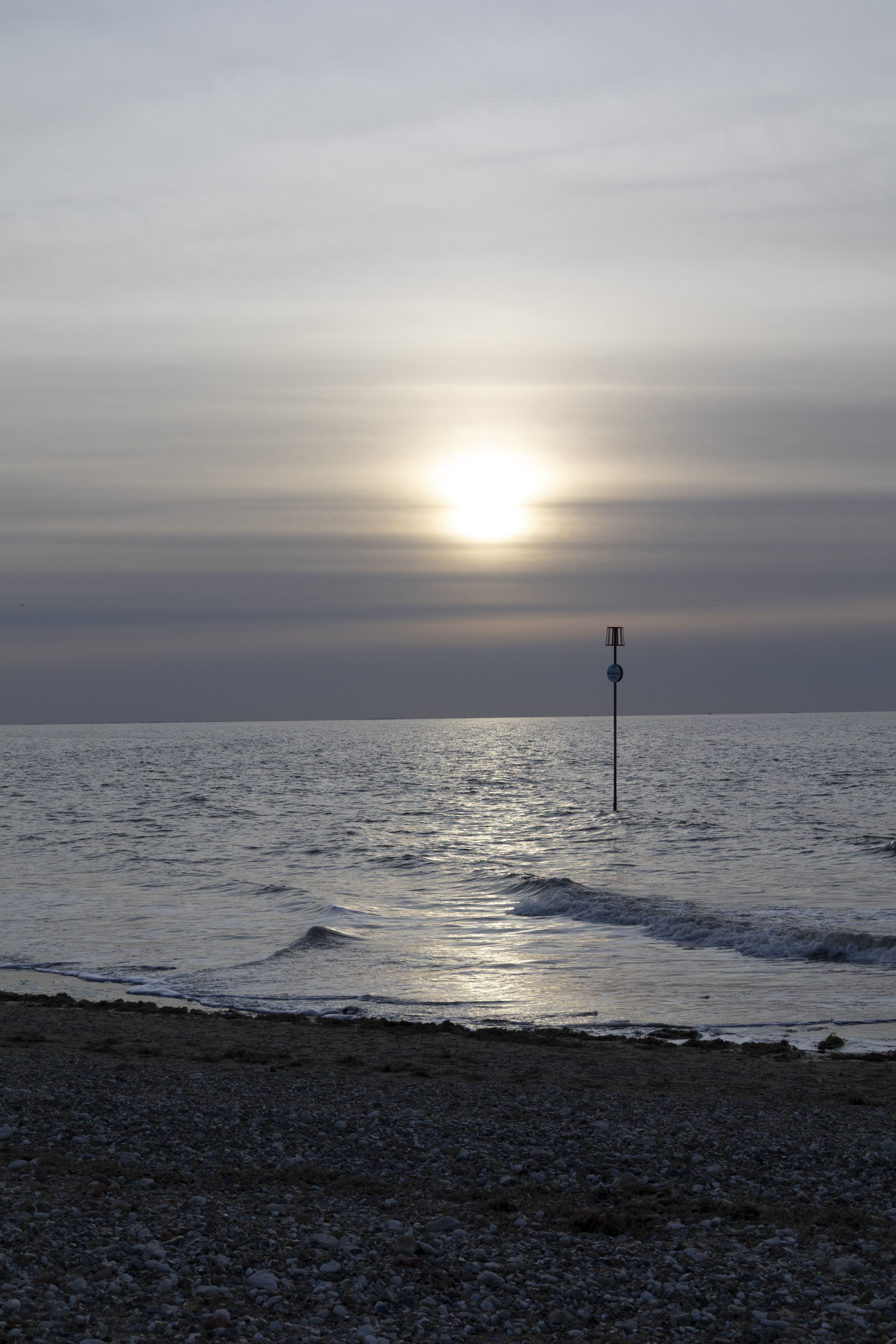 LEE85 Filter Test Shot taken at sunset on a beach