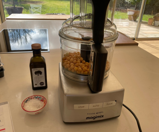 Magimix 4200XL Food Processor ready to process hummus