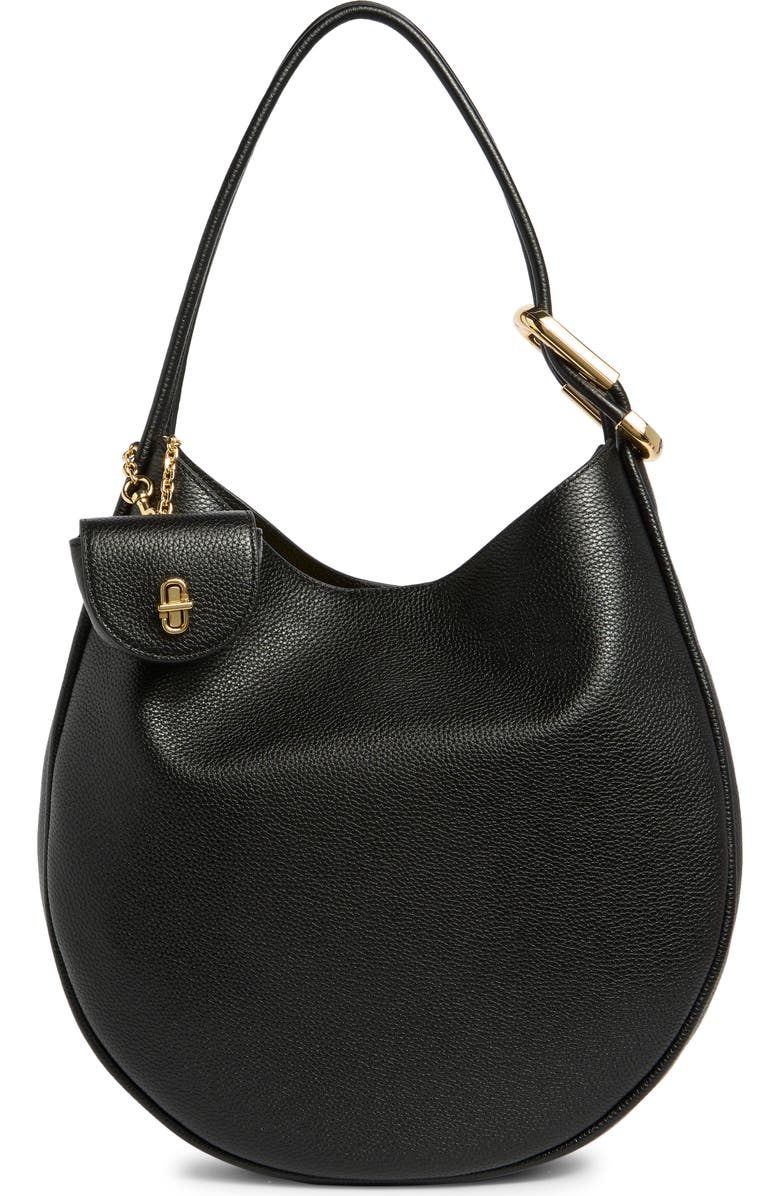 Large the Crescent Leather Shoulder Bag