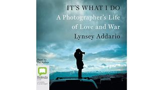 Cover of It's What I Do featuring silhouette of photographer against a cloud-laden sky