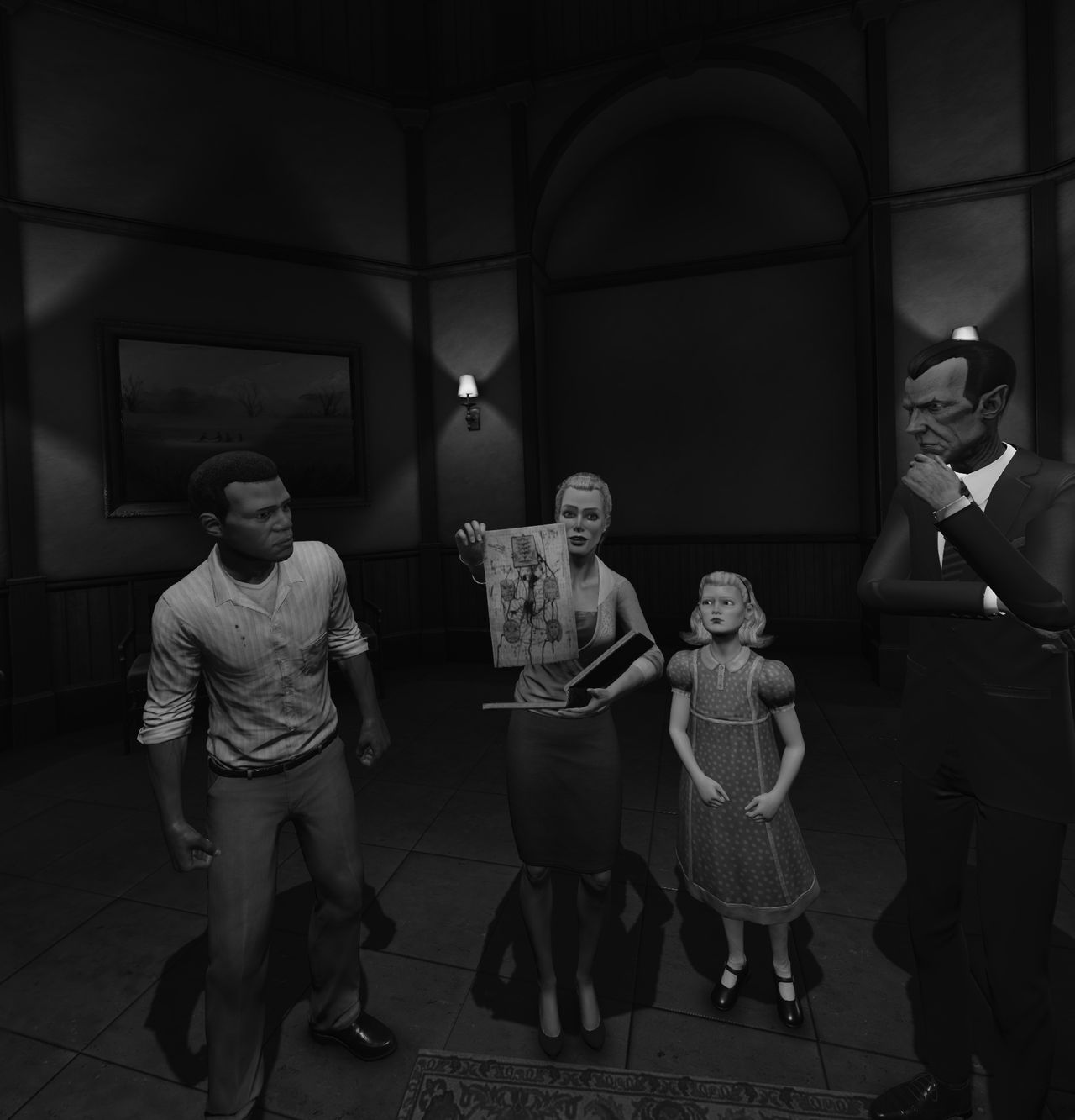 Also, expect to work with this group of folks a lot, as it appears they're stuck in the loony bin with you.