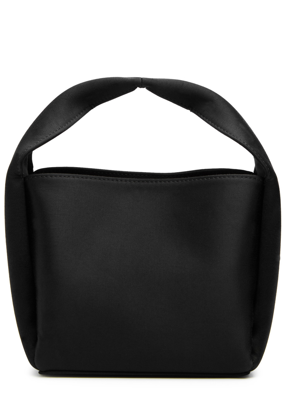 Petite Satin Bucket Bag