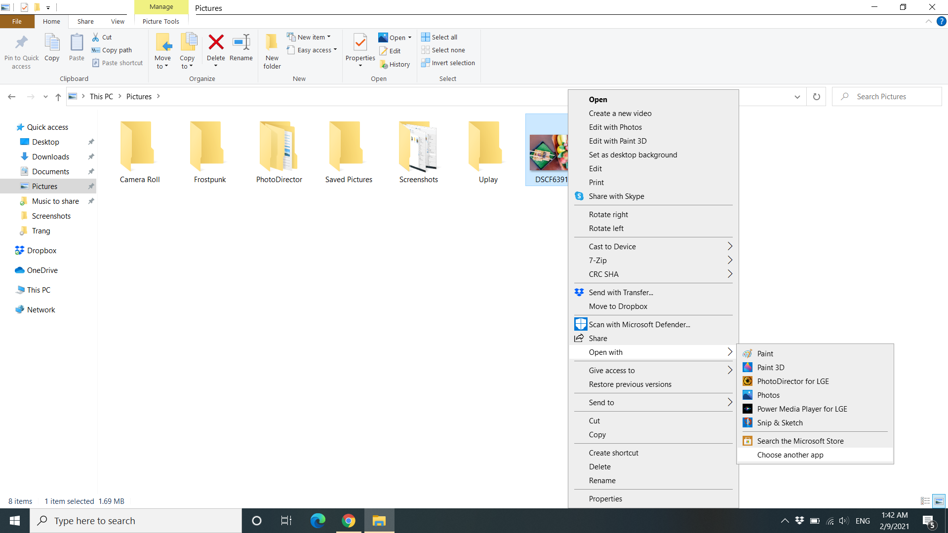 Windows 10 thư mục