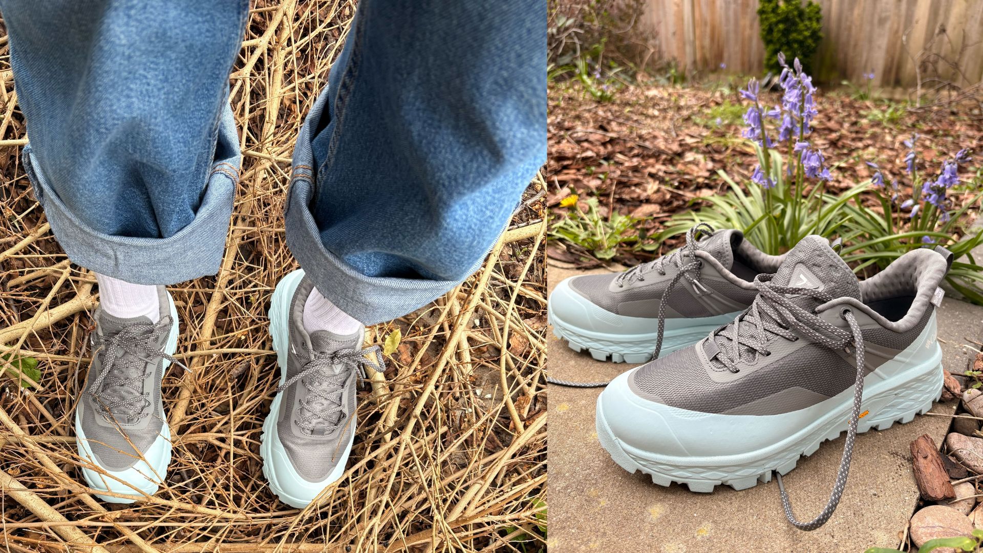 Grace Walsh wearing Columbia walking shoes