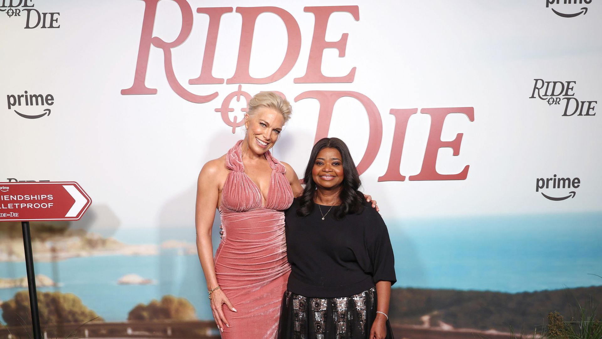 Hannah Waddingham and Octavia Spencer attend the UK Special Screening of "Ride or Die" on June 22, 2026 in London