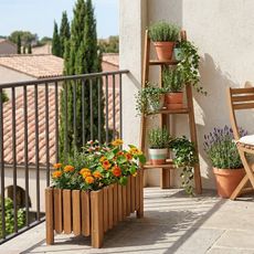 IKEA ASKHOLMEN on a balcony