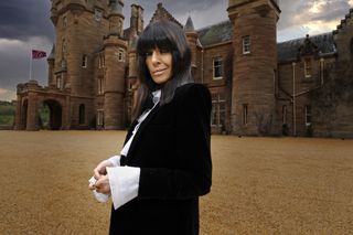 Claudia Winkleman hosts The Traitors UK season 3 in 2025.