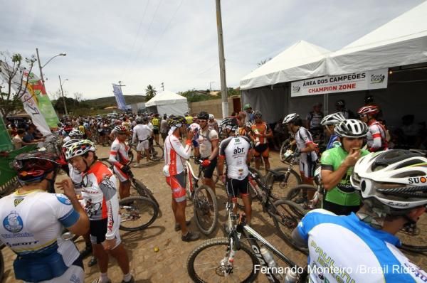 Getting ready for the start of stage 3