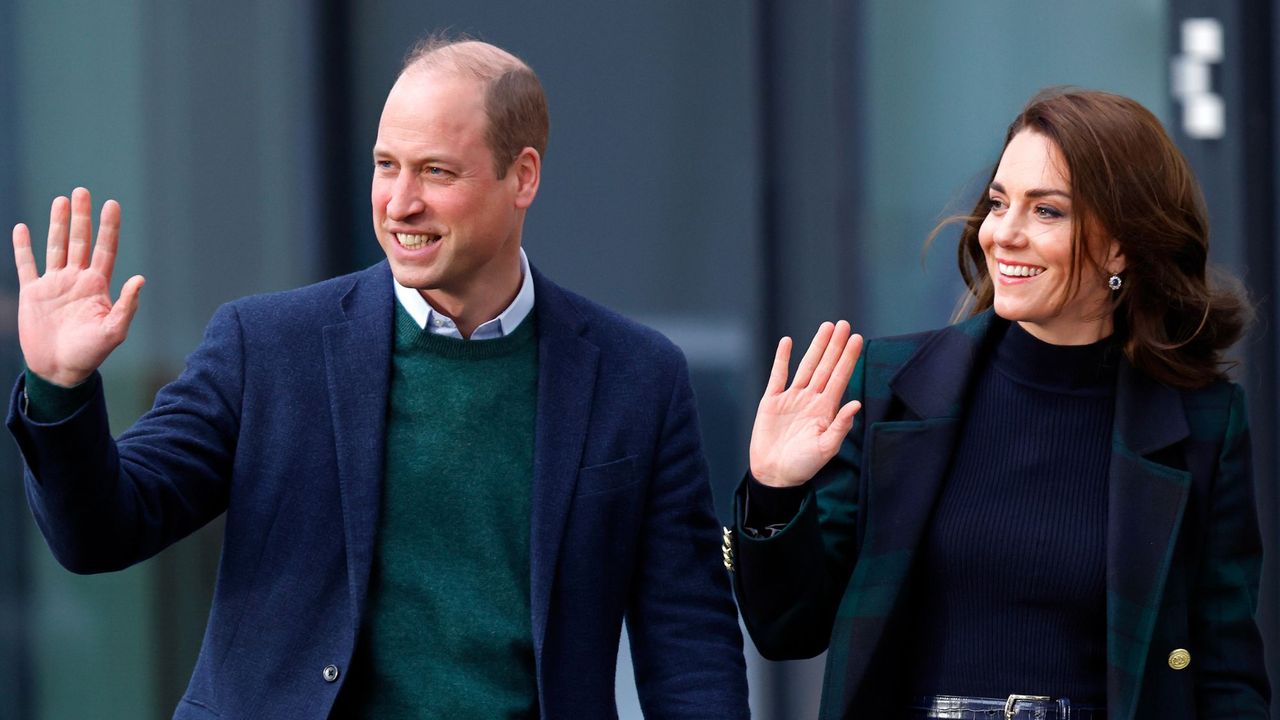 The Prince and Princess of Wales visit Merseyside in 2023