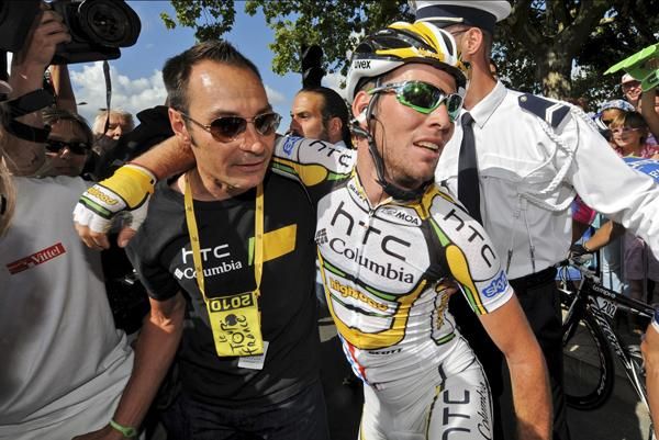 Erik Zabel and Mark Cavendish