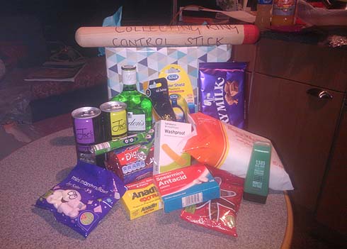 Our amazing survival kit from Laura Keeley !