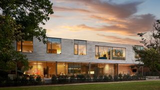 Greenway House by smitharc exterior at sunset