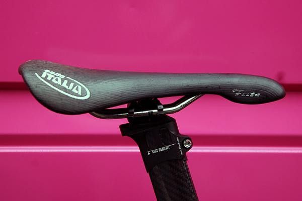 Selle Italia's Flite Ti saddle.
