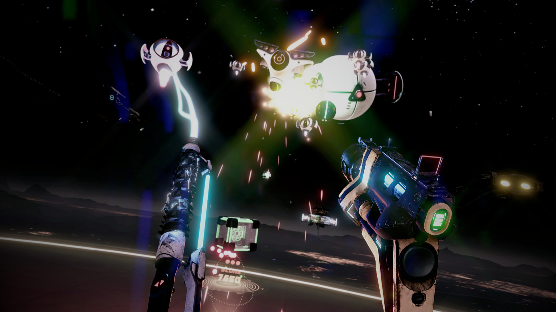 Best Oculus Quest games 2021: space pirate trainer