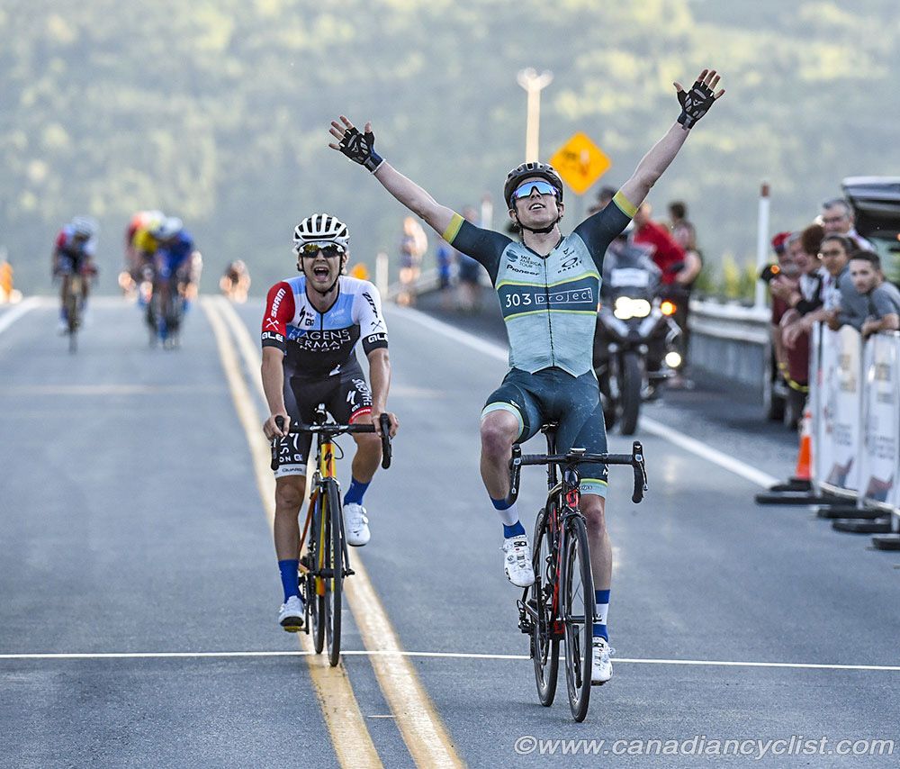 Griffin Easter (303 Project) beats Jonathan Brown (Hagens Berman Axeon).