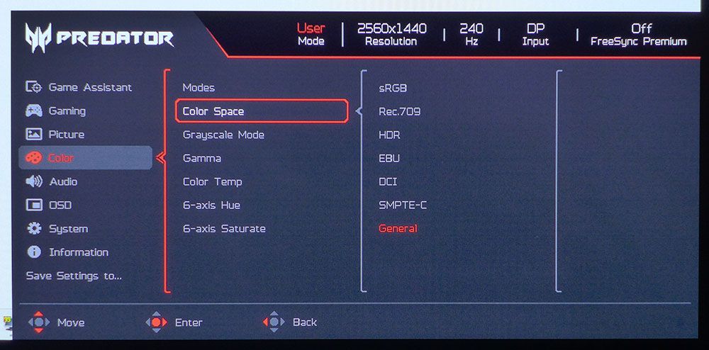 Acer Predator X27U