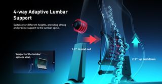 Explanation of lumbar protection in AutoFull M6 Gaming Chair
